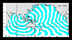 propagation into pacific